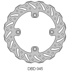 DELTA BRAKING TARCZA HAMULCOWA TYŁ BETA 250 RR '05-12, 525 RR '05-12, WAVE (260X120,3X4MM) (4X8,5MM) (NG1264)
