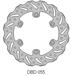 DELTA BRAKING TARCZA HAMULCOWA TYŁ GAS-GAS 125/200/250/300/450 '95-21, WAVE (220X108,2X4MM) (6X6,5MM) (NG1057)