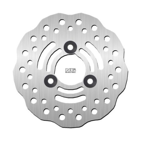 NG TARCZA HAMULCOWA PRZÓD SUZUKI LTZ 250/400, LTA 400/500 '85-15, LTF 400/500 (170 x48x3MM)(3x10,50mm) WAVE
