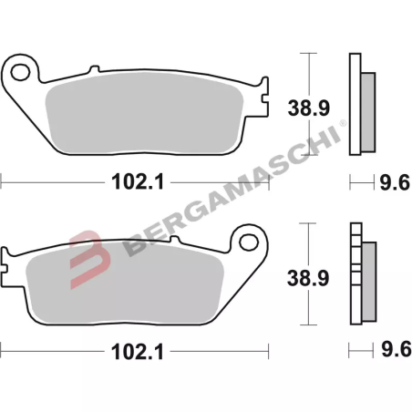 Klocki hamulcowe Brembo Street Sintered SP