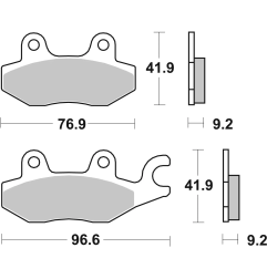 Klocki hamulcowe Brembo Carbon Ceramic CC