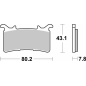 Klocki hamulcowe Brembo Racing RC Klocki hamulcowe Brembo Racing RC