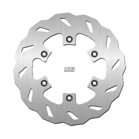 NG TARCZA HAMULCOWA TYŁ KAWASAKI KDX 200/250 '89-96, KLX 650 '96-14, KX 125/250/500 '86-04 (220X100X4,5MM) WAVE