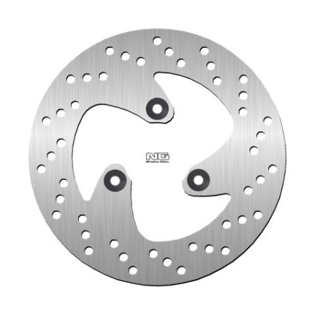 NG TARCZA HAMULCOWA TYŁ RIEJU RS3 50/125 '10-17 (218X62X3,5MM) (3X10,5MM)