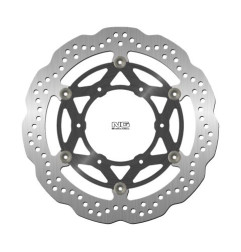 NG TARCZA HAMULCOWA PRZÓD SUZUKI GSX-S 1000 '15-'22 (6X8,5MM) WAVE PŁYWAJĄCA (ŚRODEK ALUMINIOWY) (GSX1000S, GSXS 1000)