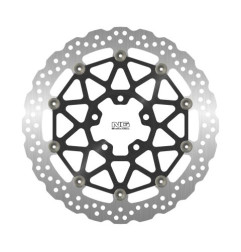 NG TARCZA HAMULCOWA PRZÓD KAWASAKI ZX 10R SE ABS '19-20, ZX 10RR ABS '17-24 (330X70X5,0MM) (5X10,5MM) WAVE PŁYWAJĄCA