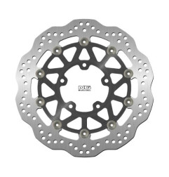 NG TARCZA HAMULCOWA PRZÓD KAWASAKI Z1000SX '19-21, Z1000 '07-20 (300X80X5,5MM) (5X10,5MM) WAVE PŁYWAJĄCA