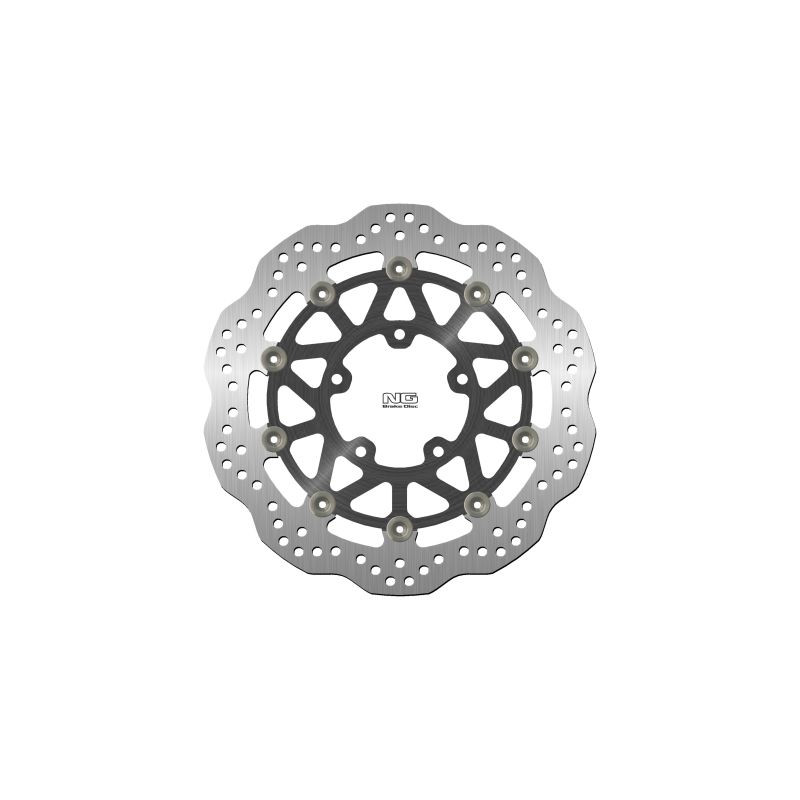NG TARCZA HAMULCOWA PRZÓD KAWASAKI Z1000SX '19-21, Z1000 '07-20 (300X80X5,5MM) (5X10,5MM) WAVE PŁYWAJĄCA