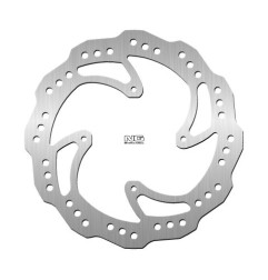 NG TARCZA HAMULCOWA PRZÓD KTM FREERIDE E-SX '12-14, SX85 '16-21 (240X95X4MM) (4X6,5MM) WAVE