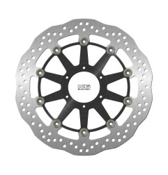 NG TARCZA HAMULCOWA PRZÓD HONDA CBR1000RR '09-19 (320X74X5MM) (6X6,5MM) WAVE PŁYWAJĄCA (ŚRODEK ALUMINIOWY)