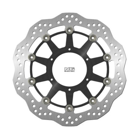 NG TARCZA HAMULCOWA PRZÓD HONDA ST 1300ABS '02-17, CTX 1300/1300ABS '14-16 (6X6,5MM) WAVE PŁYWAJĄCA (ŚRODEK ALUMINIOWY)