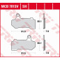 TRW ZF KLOCKI HAMULCOWE KH409 SINTER STREET HARLEY-DAVIDSON 1130 / 1250 / 1584 / 1690 / 1750 / 1800 / 1870 / 1923 06-21