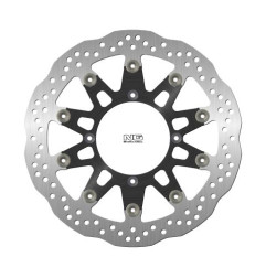 NG TARCZA HAMULCOWA PRZÓD KAWASAKI SUPERMOTARD 125/250 '06, SUPERMOTARD 450 '06-10 (4X9,5MM) WAVE PŁYWAJĄCA