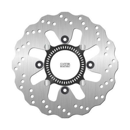 NG TARCZA HAMULCOWA TYŁ KAWASAKI VERSYS 650 '15-21 (250X100X5MM) (4X10,5MM) WAVE