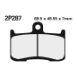 Klocki hamulcowe Nissin Street /Off-Road Sintered Metal 2P-287ST