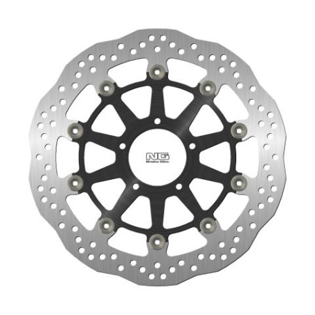 NG TARCZA HAMULCOWA PRZÓD DUCATI 848 '08-13, PANIGALE 959 '18-19, S4R 996 '07-09 (5X8,5MM) WAVE PŁYWAJĄCA