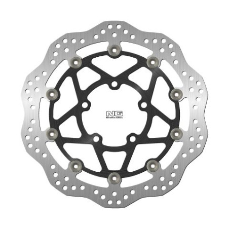 NG TARCZA HAMULCOWA PRZÓD TRIUMPH STREET TRIPLE 800/THRUXTON 1200 '19-21 (310X82,5X4,5MM) (5X10,5MM) WAVE PŁYWAJĄCA