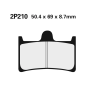Klocki hamulcowe Nissin Street /Off-Road Sintered Metal 2P-210ST