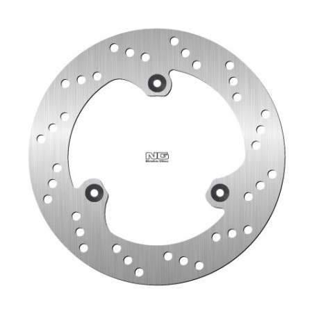 NG TARCZA HAMULCOWA TYŁ YAMAHA MT125 '19-21, XSR 125 '21-'23 (220X105X4,5MM) (3X8,5MM)