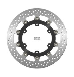 NG TARCZA HAMULCOWA PRZÓD YAMAHA FJR1300 '05-21 (320X132X4,5MM) (6X8,5MM) PŁYWAJĄCA (ŚRODEK ALUMINIOWY)