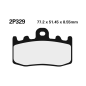 Klocki hamulcowe Nissin Street /Off-Road Sintered Metal 2P-329ST