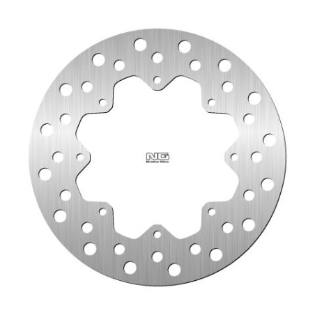 NG TARCZA HAMULCOWA TYŁ KAWASAKI KMX 125/200 '89-03 (210X110X4,5MM) (8X6,5MM)