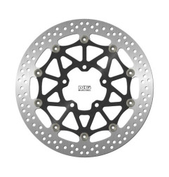 NG TARCZA HAMULCOWA PRZÓD KAWASAKI ZX-100R/RR '17-21 (330X80,5X5MM) (5X10,5MM) PŁYWAJĄCA (ŚRODEK ALUMINIOWY)