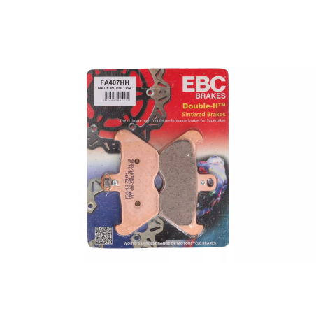 Klocki hamulcowe EBC FA 407 HH (2 szt.)