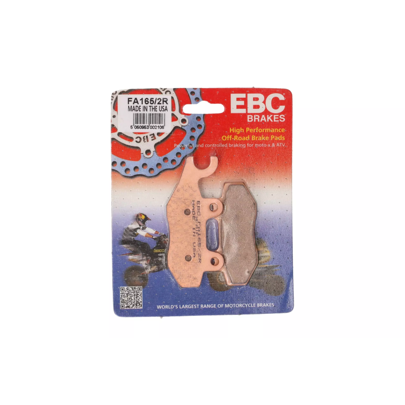 Klocki hamulcowe EBC FA 165/2 R (2 szt.) Klocki hamulcowe EBC FA 165/2 R (2 szt.)
