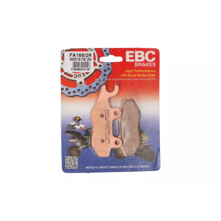 Klocki hamulcowe EBC FA 165/2 R (2 szt.)