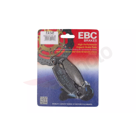 Klocki hamulcowe EBC FA 141 (2 szt.)