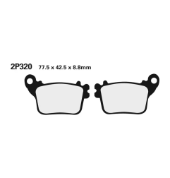 Klocki hamulcowe Nissin Street /Off-Road Sintered Metal 2P-320ST