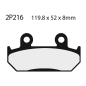 Klocki hamulcowe Nissin Street /Off-Road Sintered Metal 2P-216ST Klocki hamulcowe Nissin Street /Off-Road Sintered Metal 2P-216ST
