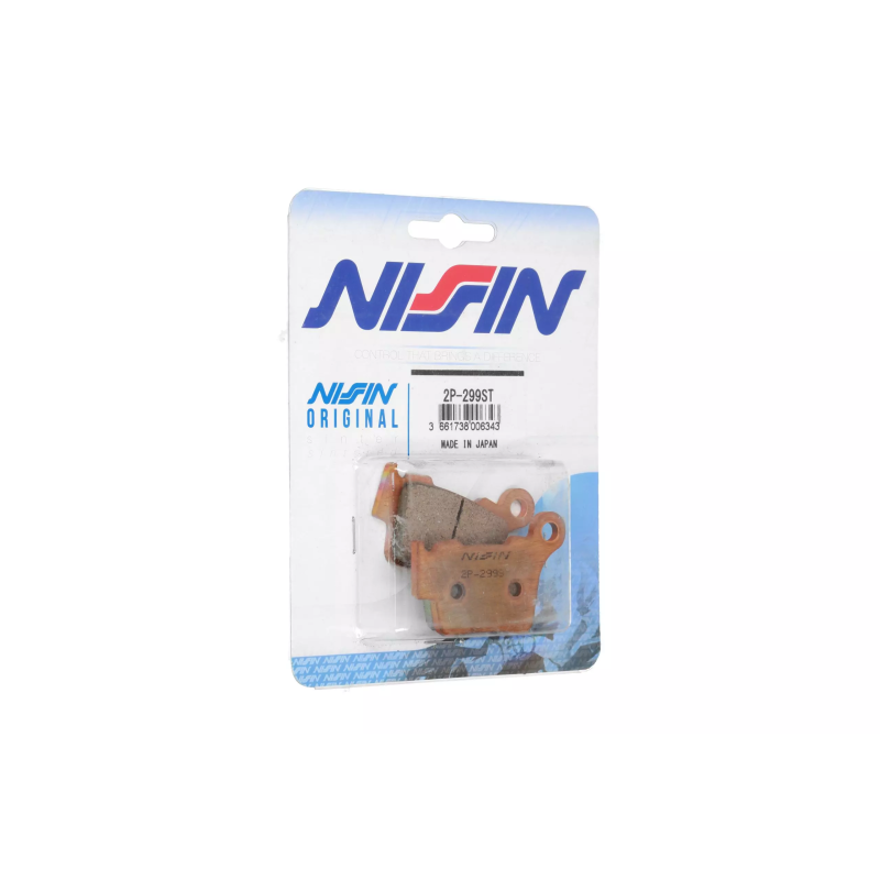 Klocki hamulcowe Nissin Street /Off-Road Sintered Metal 2P-299ST Klocki hamulcowe Nissin Street /Off-Road Sintered Metal 2P-299ST