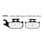 Klocki hamulcowe Nissin Street /Off-Road Sintered Metal 2P-292ST-MX