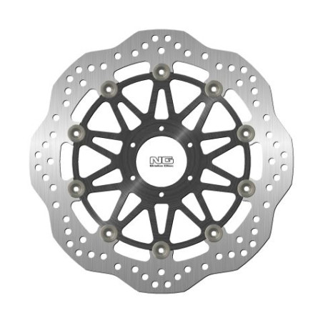 NG TARCZA HAMULCOWA PRZÓD HONDA CBR600 '95-98, CBR900/929 '93-97 (6X6,5MM) WAVE PŁYWAJĄCA (ŚRODEK ALUMINIOWY)