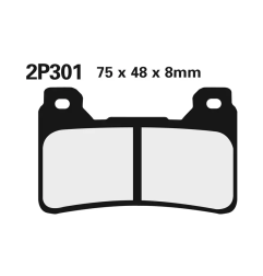 Klocki hamulcowe Nissin Street /Off-Road Sintered Metal 2P-301ST