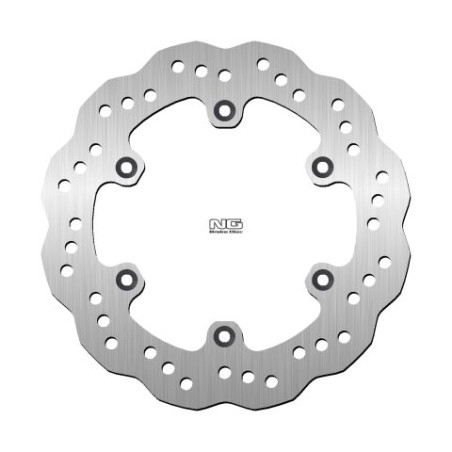 NG TARCZA HAMULCOWA TYŁ YAMAHA DT125 '84-07, HRD GS/MC 125/250 '94-96 (220X115X4MM) (6X6,5MM) WAVE