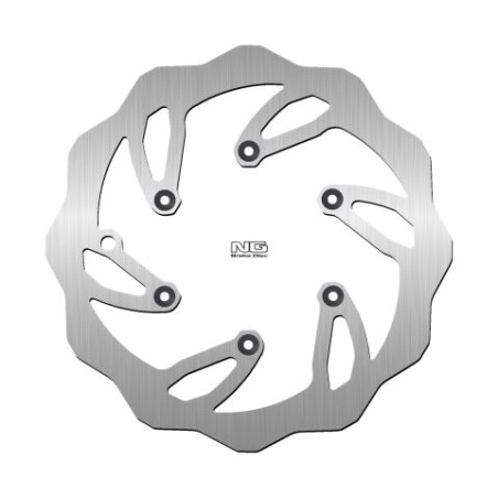 NG TARCZA HAMULCOWA PRZÓD GAS GAS EC 125/200/250/300 '96-20 (260X108X3,5MM) (6X6,5MM) WAVE