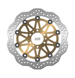 NG TARCZA HAMULCOWA PRZÓD HONDA GL1500 F6C '97-03, GL1800 '01-19, VFR800 '98-13 (296X62X5MM) (6X6,5MM) WAVE PŁYWAJĄCA