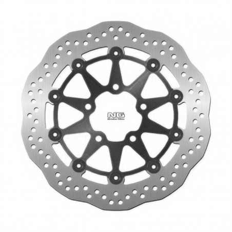 NG TARCZA HAMULCOWA PRZÓD SUZUKI GSXR 600/750/1000 '03-05, VL800 '14-15 (300X69X5MM) (5X10,5MM) WAVE PŁYWAJĄCA