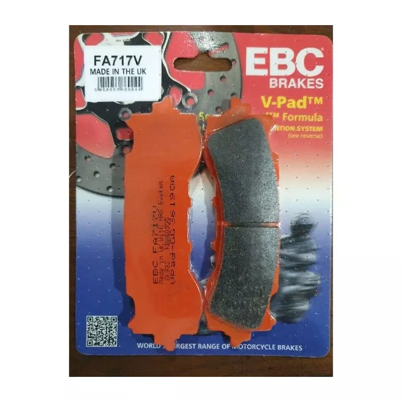 Klocki hamulcowe EBC FA 717 V (2 szt.)