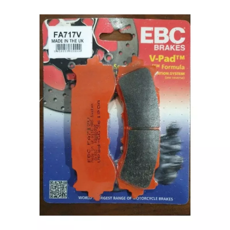 Klocki hamulcowe EBC FA 717 V (2 szt.)