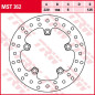 TRW ZF TARCZA HAMULCOWA TYŁ YAMAHA YZF R6 '03-, MT-10 '16-, YZF R1 '03-, (220X106X5MM) (NG903;NG903X)