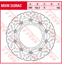 TRW ZF TARCZA HAMULCOWA PRZÓD KAWASAKI NINJA 650, Z 650 '17-, (300X142X5MM) WAVE