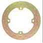 MTX PARTS TARCZA HAMULCOWA TYŁ HONDA CR 125R/250R '89-'97, CR 500R '89-'00 (220X121X4,5MM) (4X10,5MM)