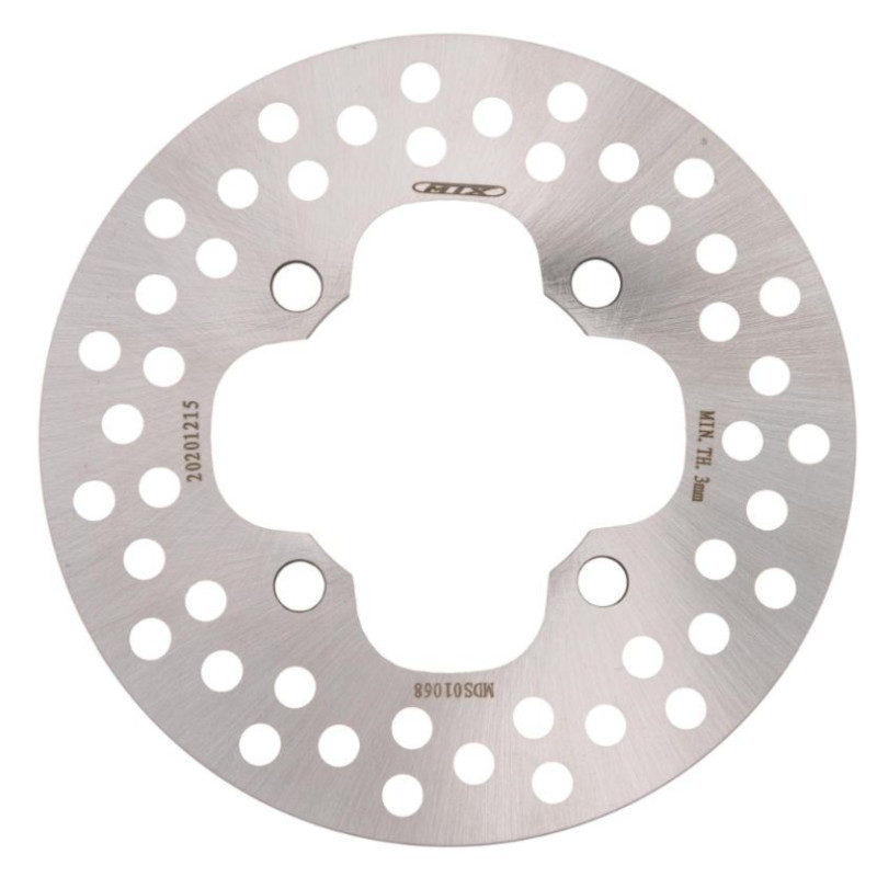 MTX PARTS TARCZA HAMULCOWA PRZÓD HONDA TRX 500 FOURTRAX '05-'11, TRX 680 RINCON '06-'21 (18X75,5X4MM) (4X10,5MM)