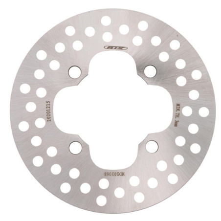 MTX PARTS TARCZA HAMULCOWA PRZÓD HONDA TRX 500 FOURTRAX '05-'11, TRX 680 RINCON '06-'21 (18X75,5X4MM) (4X10,5MM)