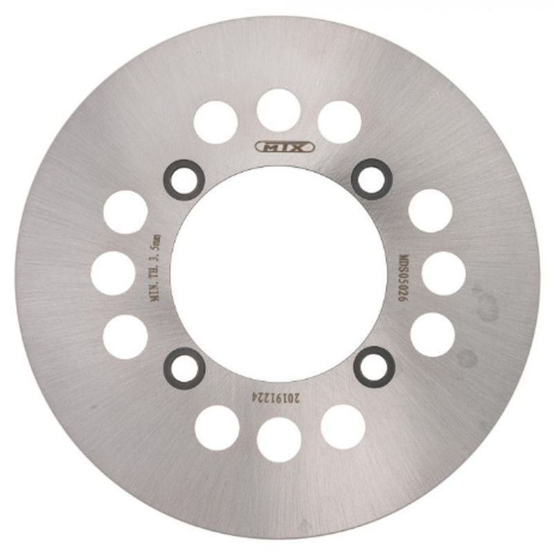 MTX PARTS TARCZA HAMULCOWA TYŁ SUZUKI LT-A 500 '02-'07, LT-F 500 '03-'07 (216X89X4MM) (4X10,5MM)