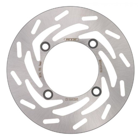 MTX PARTS TARCZA HAMULCOWA PRZÓD YAMAHA YFM 550 '07-'14, YFM 700F GRIZZLY '07-'18 (220X96X3,5MM) (4X10,5MM)